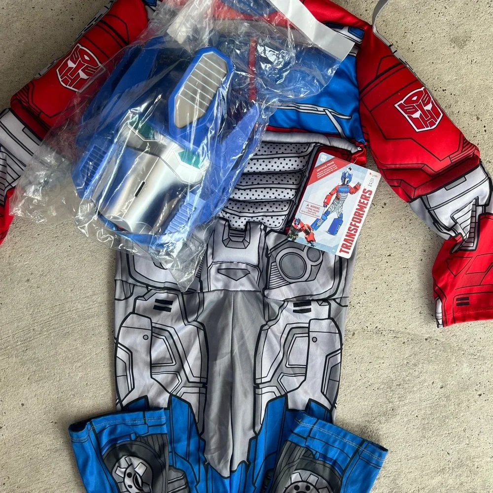 KIDS TRANSFORMER OPTIMUS PRIME COSTUME